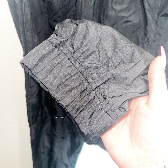 Free People Movement The Way Home Black Nylon Slim Relaxed Fit Joggers - Picture 5 of 13